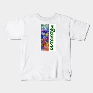 Wildlife lion Kids T-Shirt